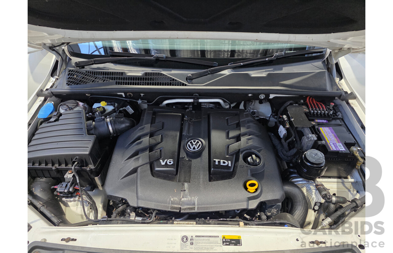9/2017 Volkswagen Amarok V6 TDI 550 Highline (4x4) 2H MY17.5 Dual Cab Utility Candy White Turbo Diesel 3.0L