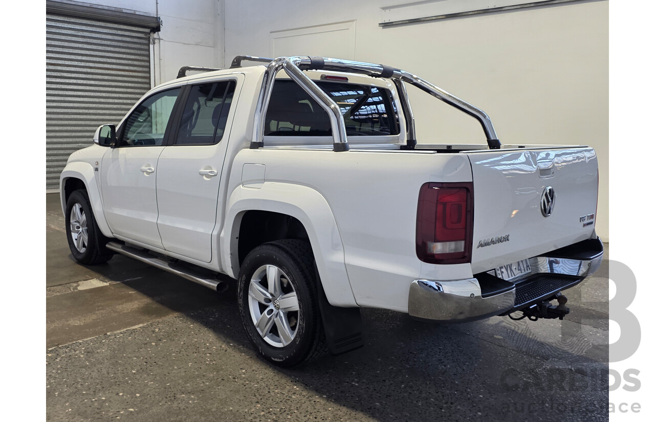 9/2017 Volkswagen Amarok V6 TDI 550 Highline (4x4) 2H MY17.5 Dual Cab Utility Candy White Turbo Diesel 3.0L