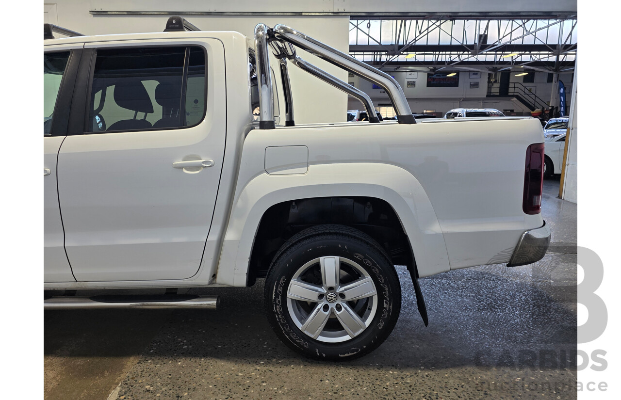 9/2017 Volkswagen Amarok V6 TDI 550 Highline (4x4) 2H MY17.5 Dual Cab Utility Candy White Turbo Diesel 3.0L