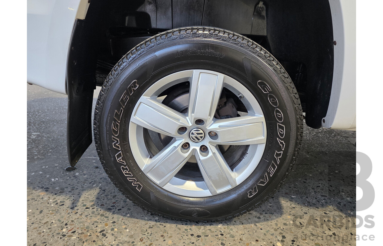 9/2017 Volkswagen Amarok V6 TDI 550 Highline (4x4) 2H MY17.5 Dual Cab Utility Candy White Turbo Diesel 3.0L
