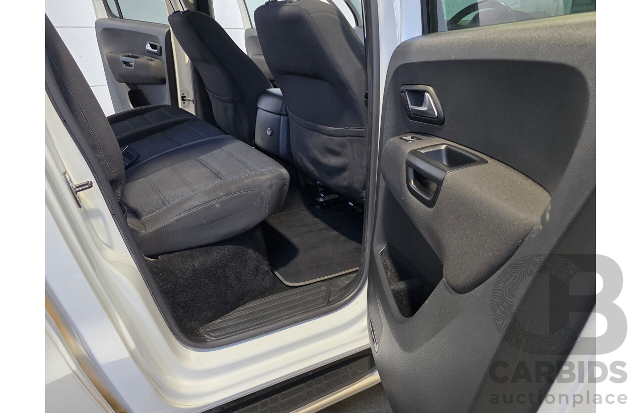 9/2017 Volkswagen Amarok V6 TDI 550 Highline (4x4) 2H MY17.5 Dual Cab Utility Candy White Turbo Diesel 3.0L