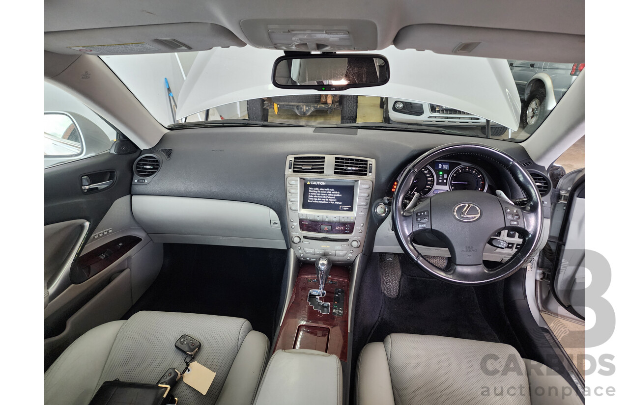 3/2008 Lexus Is250 Sports Luxury GSE20R 4d Sedan Silver 2.5L