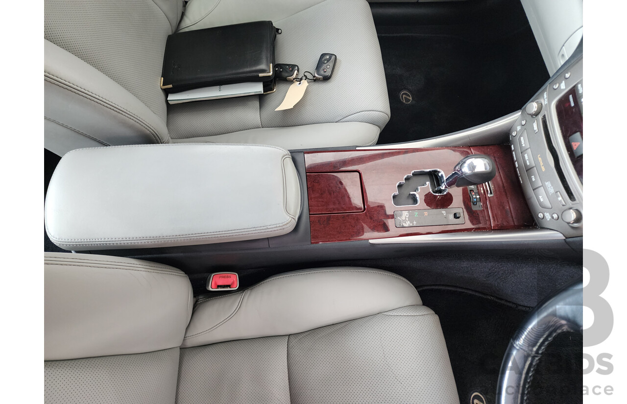 3/2008 Lexus Is250 Sports Luxury GSE20R 4d Sedan Silver 2.5L