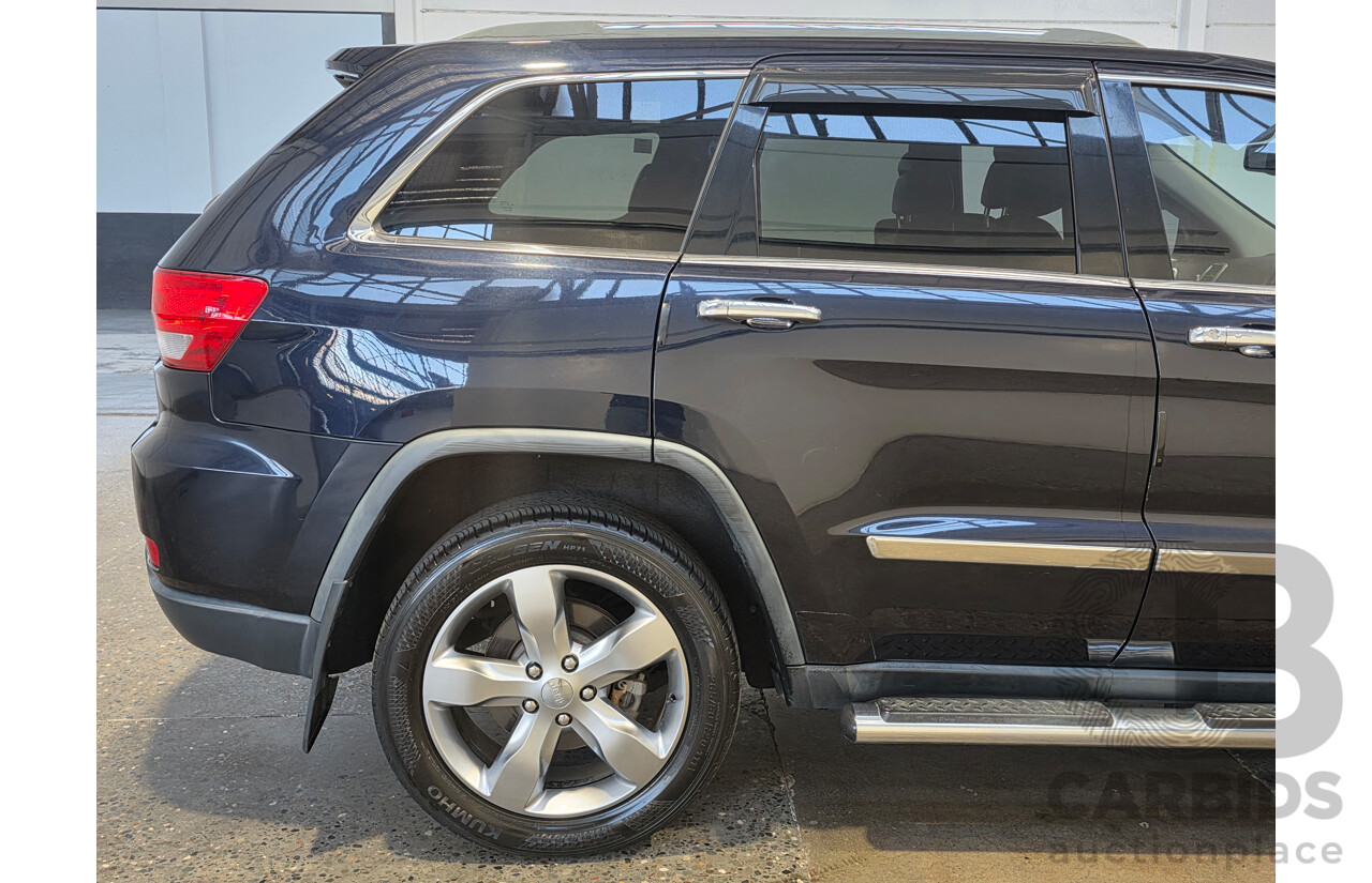 5/2011 Jeep Grand Cherokee Limited (4x4) WK 4d Wagon Black V6 3.6L