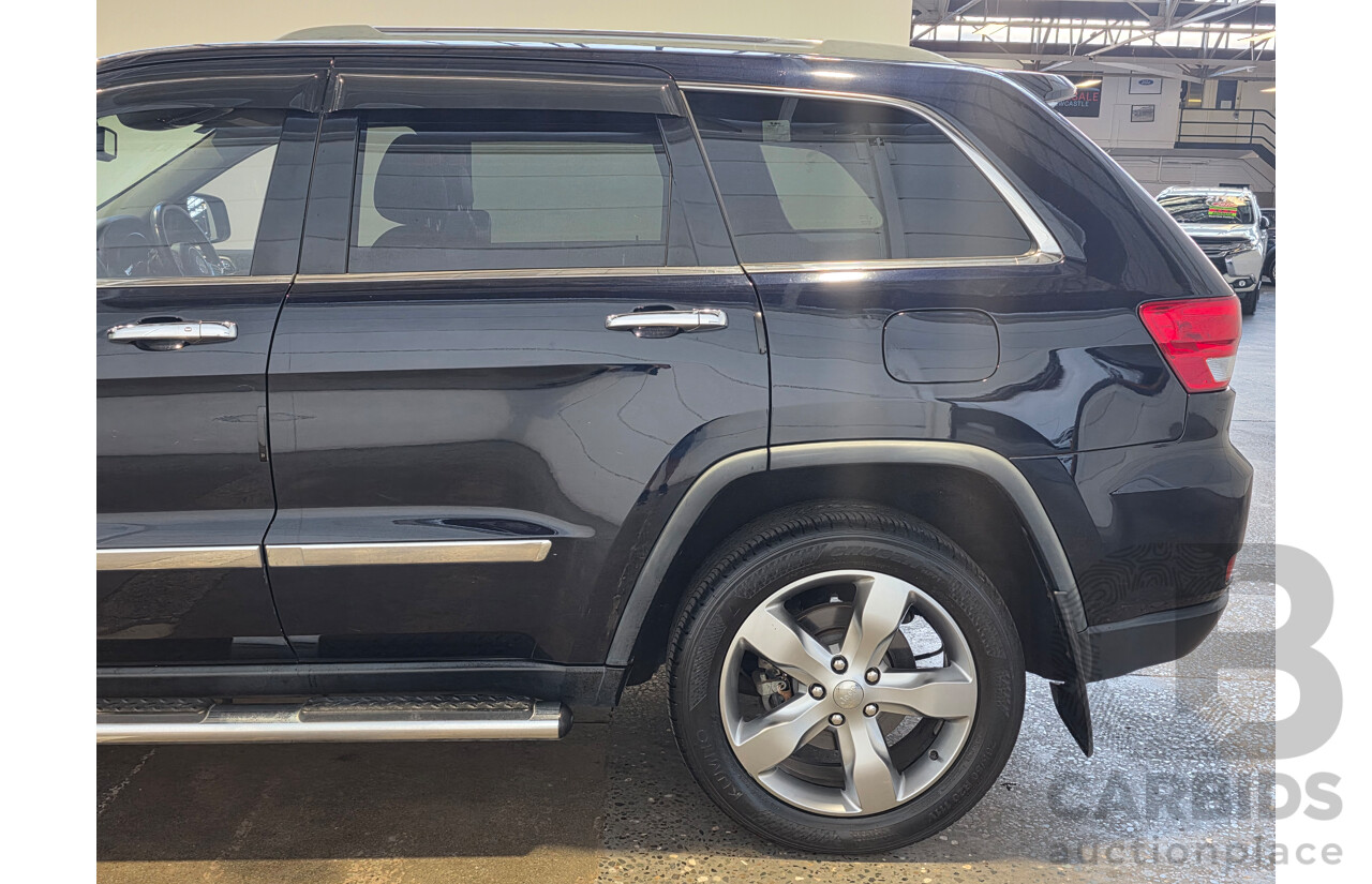 5/2011 Jeep Grand Cherokee Limited (4x4) WK 4d Wagon Black V6 3.6L