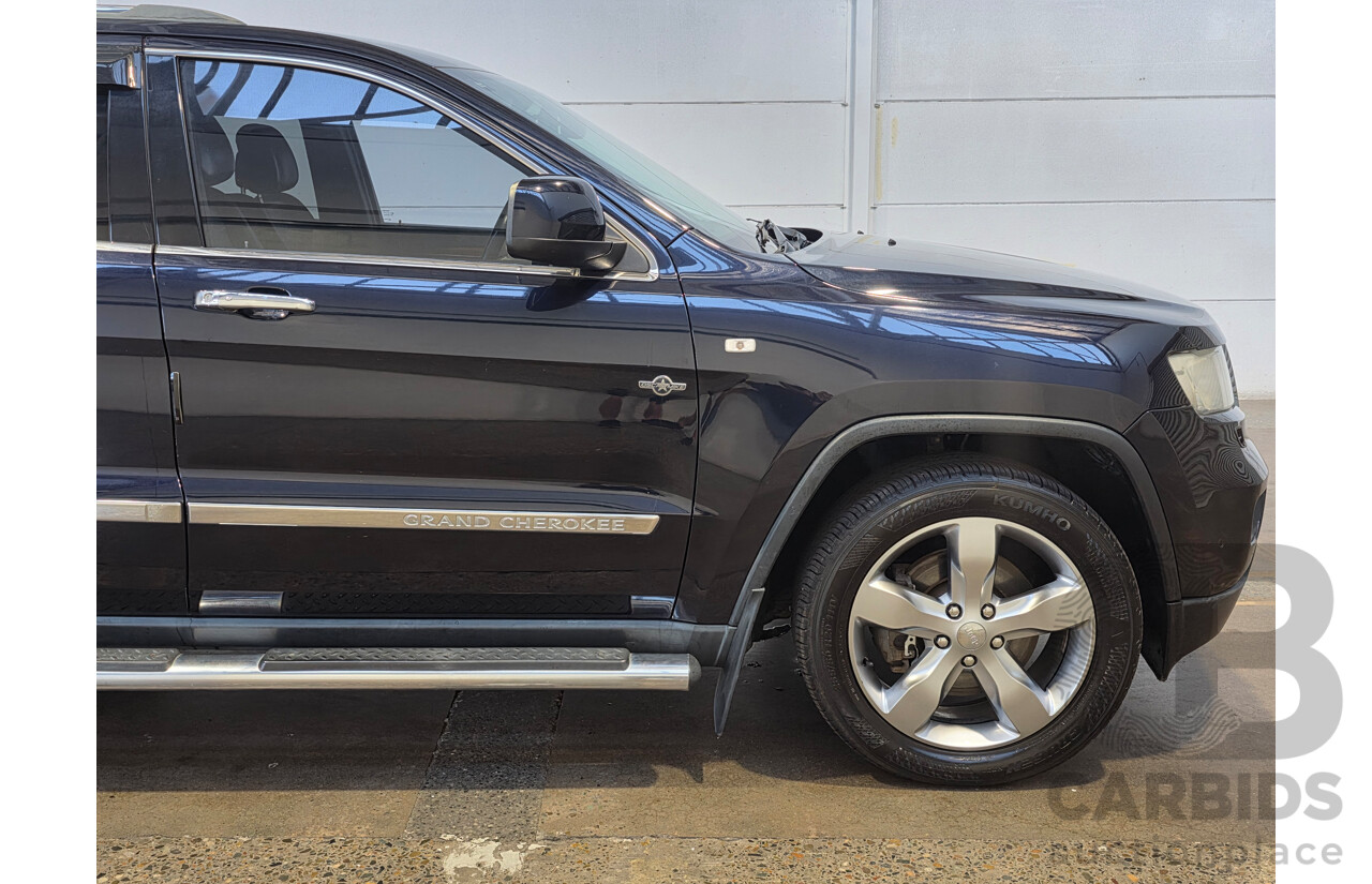 5/2011 Jeep Grand Cherokee Limited (4x4) WK 4d Wagon Black V6 3.6L