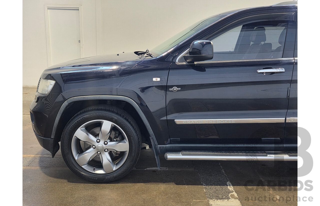 5/2011 Jeep Grand Cherokee Limited (4x4) WK 4d Wagon Black V6 3.6L