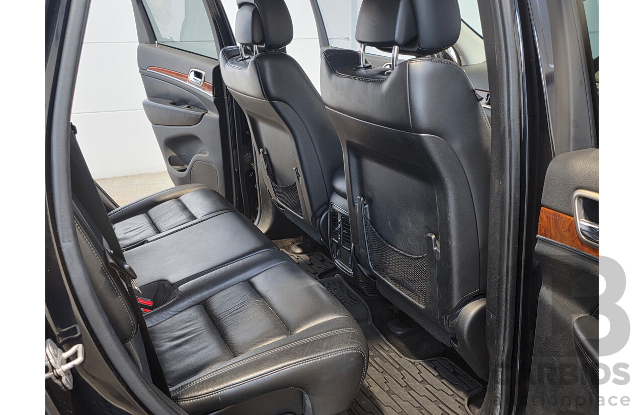 5/2011 Jeep Grand Cherokee Limited (4x4) WK 4d Wagon Black V6 3.6L