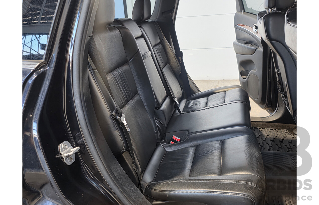 5/2011 Jeep Grand Cherokee Limited (4x4) WK 4d Wagon Black V6 3.6L