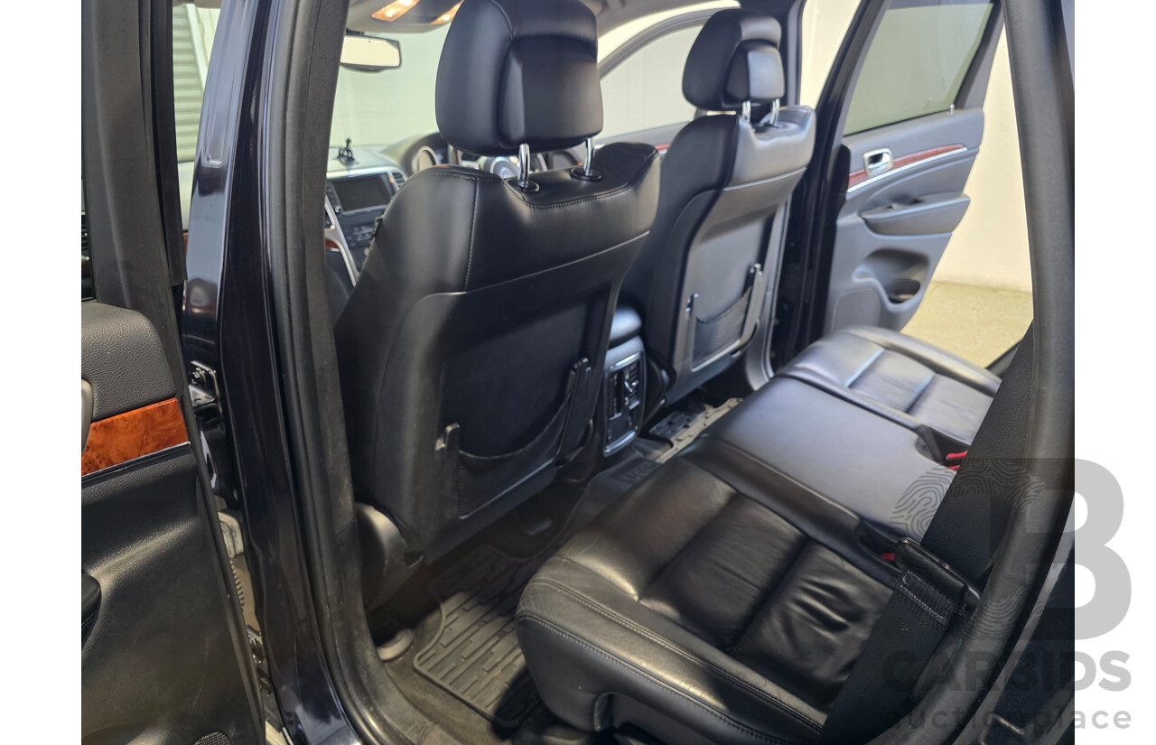 5/2011 Jeep Grand Cherokee Limited (4x4) WK 4d Wagon Black V6 3.6L