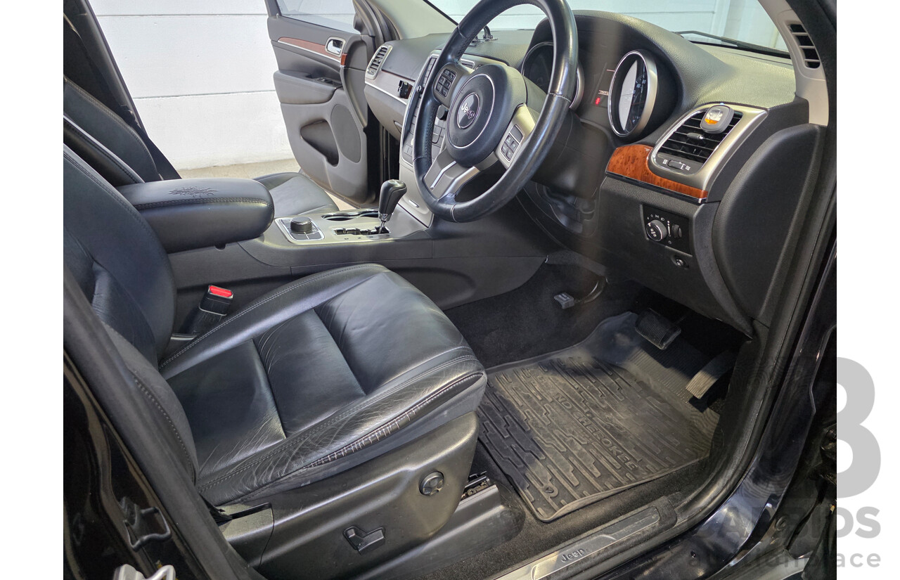 5/2011 Jeep Grand Cherokee Limited (4x4) WK 4d Wagon Black V6 3.6L