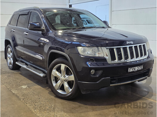 5/2011 Jeep Grand Cherokee Limited (4x4) WK 4d Wagon Black V6 3.6L
