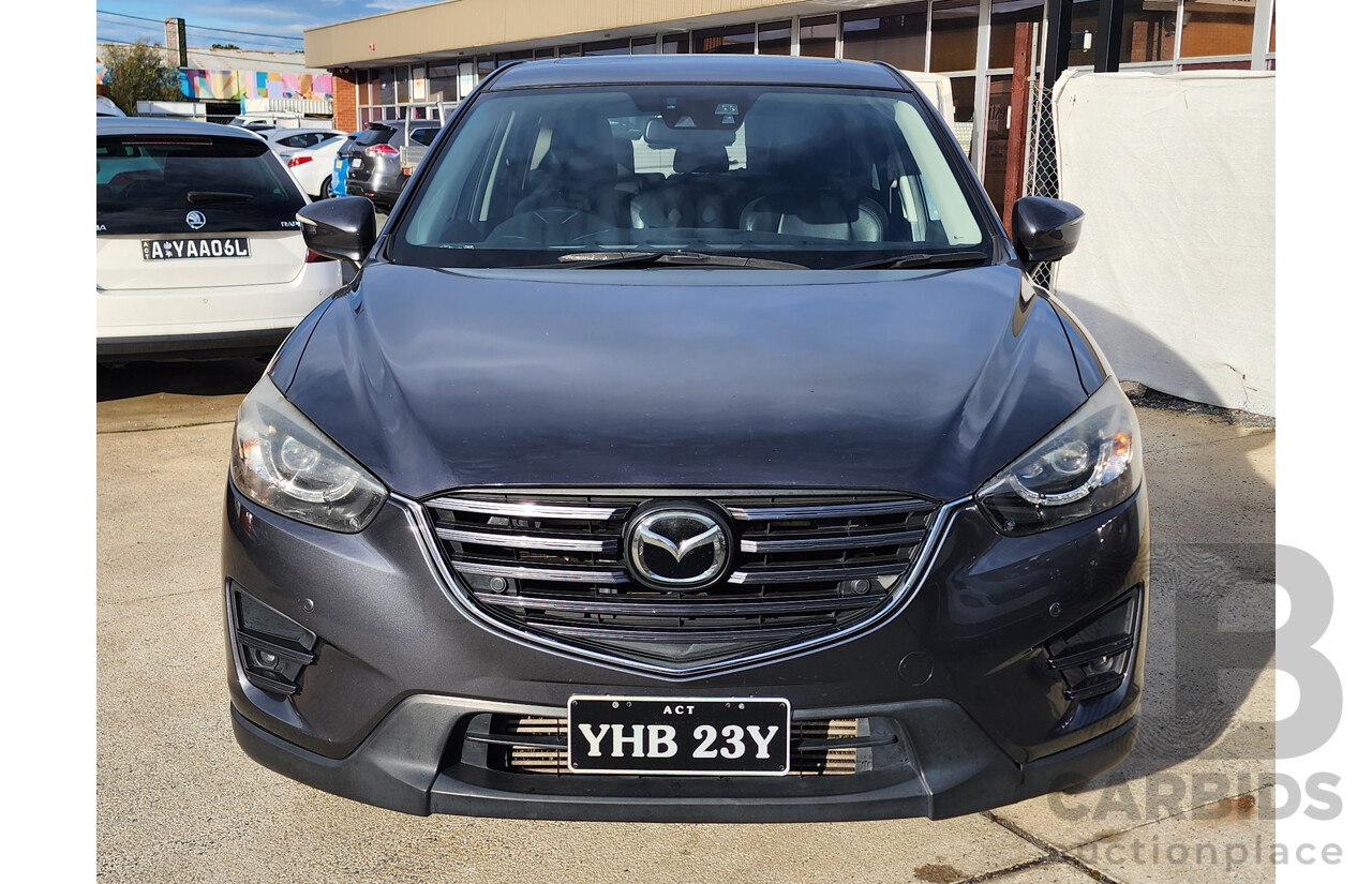 11/2015 Mazda Cx-5 Akera (4x4) MY15 4d Wagon Grey 2.2L