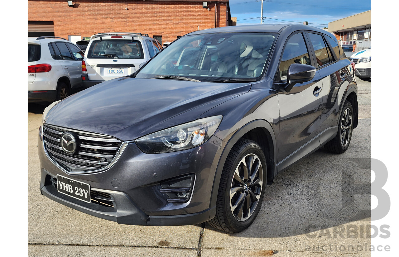 11/2015 Mazda Cx-5 Akera (4x4) MY15 4d Wagon Grey 2.2L