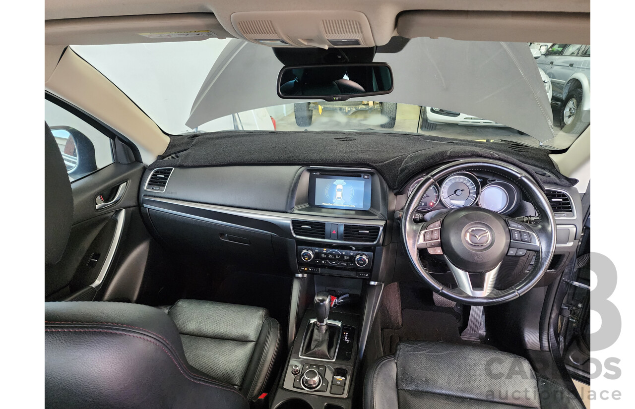 11/2015 Mazda Cx-5 Akera (4x4) MY15 4d Wagon Grey 2.2L