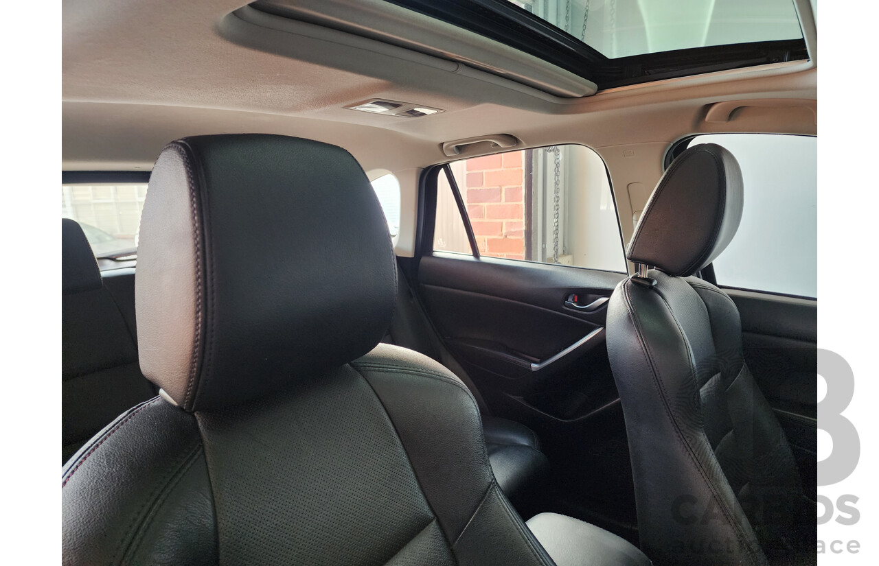 11/2015 Mazda Cx-5 Akera (4x4) MY15 4d Wagon Grey 2.2L