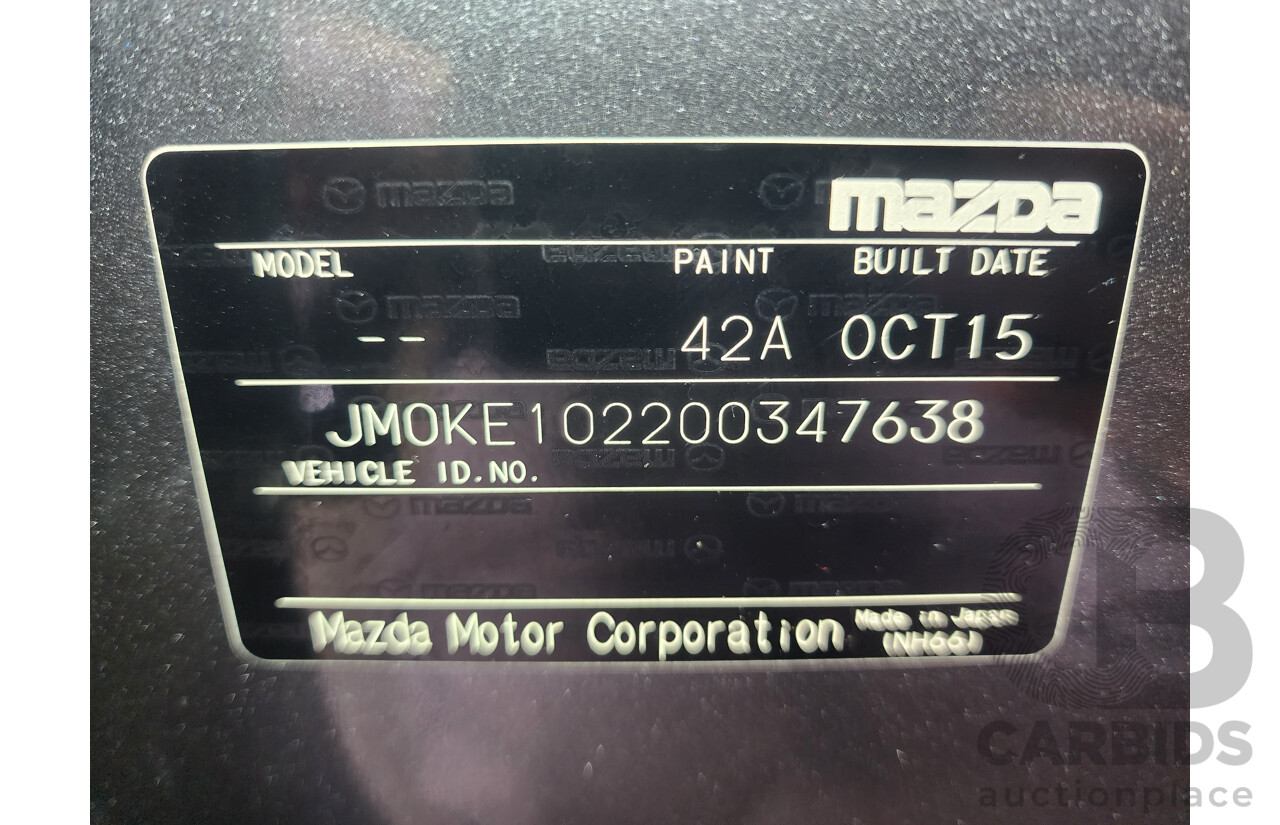 11/2015 Mazda Cx-5 Akera (4x4) MY15 4d Wagon Grey 2.2L