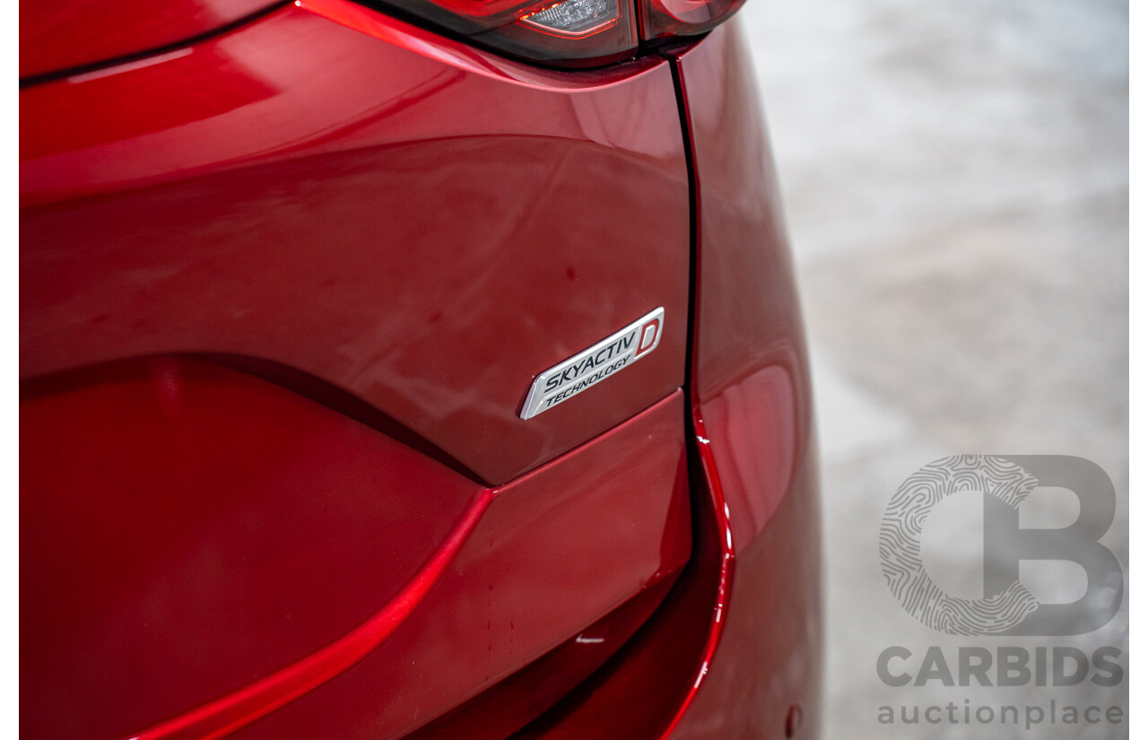 11/2018 Mazda Cx-5 Akera (AWD) MY19 (KF Series 2) 4d Wagon Soul Red Metallic Turbo Diesel 2.2L