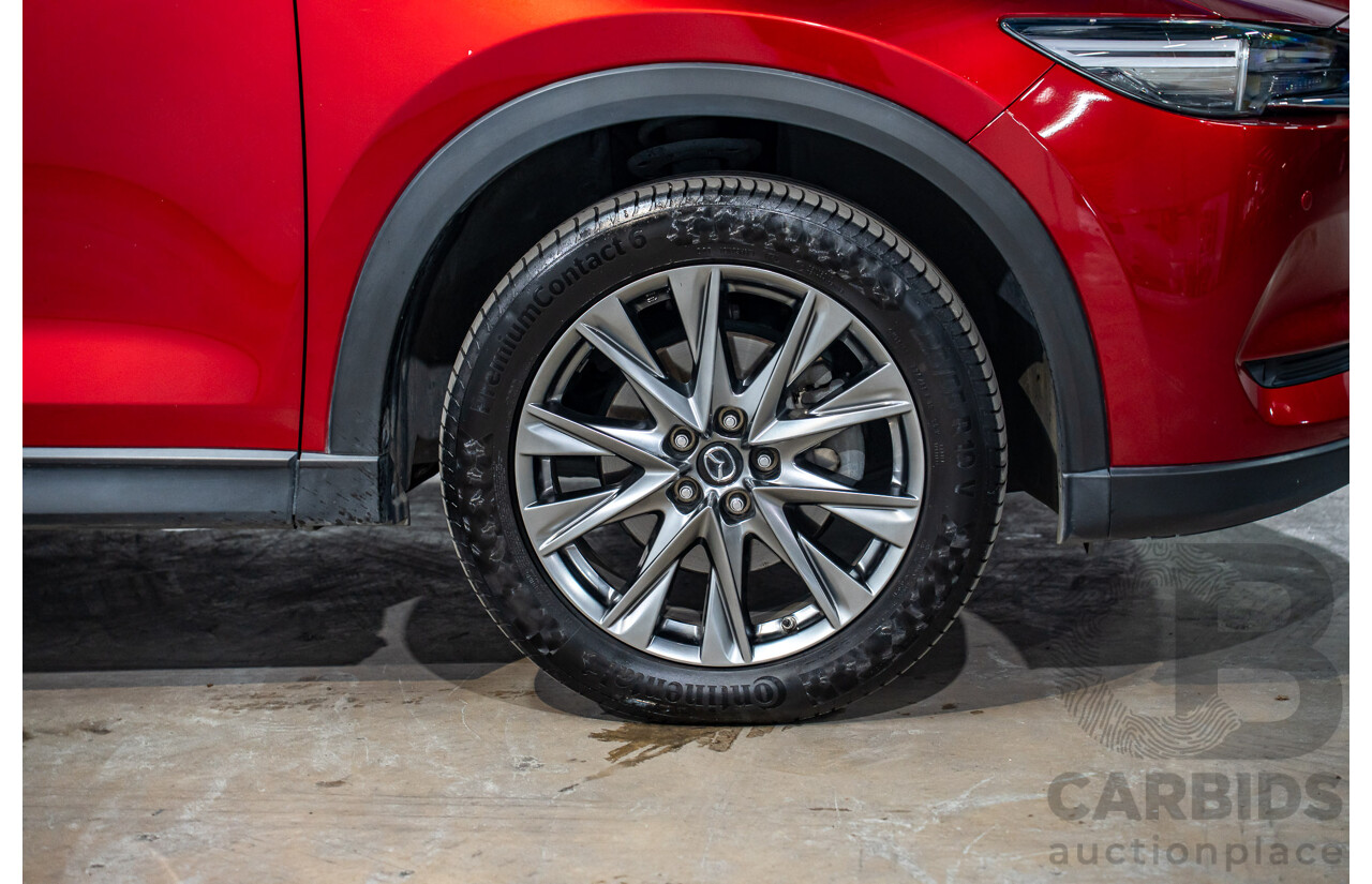 11/2018 Mazda Cx-5 Akera (AWD) MY19 (KF Series 2) 4d Wagon Soul Red Metallic Turbo Diesel 2.2L