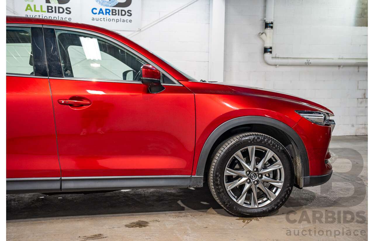 11/2018 Mazda Cx-5 Akera (AWD) MY19 (KF Series 2) 4d Wagon Soul Red Metallic Turbo Diesel 2.2L