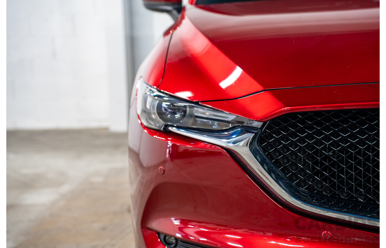 11/2018 Mazda Cx-5 Akera (AWD) MY19 (KF Series 2) 4d Wagon Soul Red Metallic Turbo Diesel 2.2L