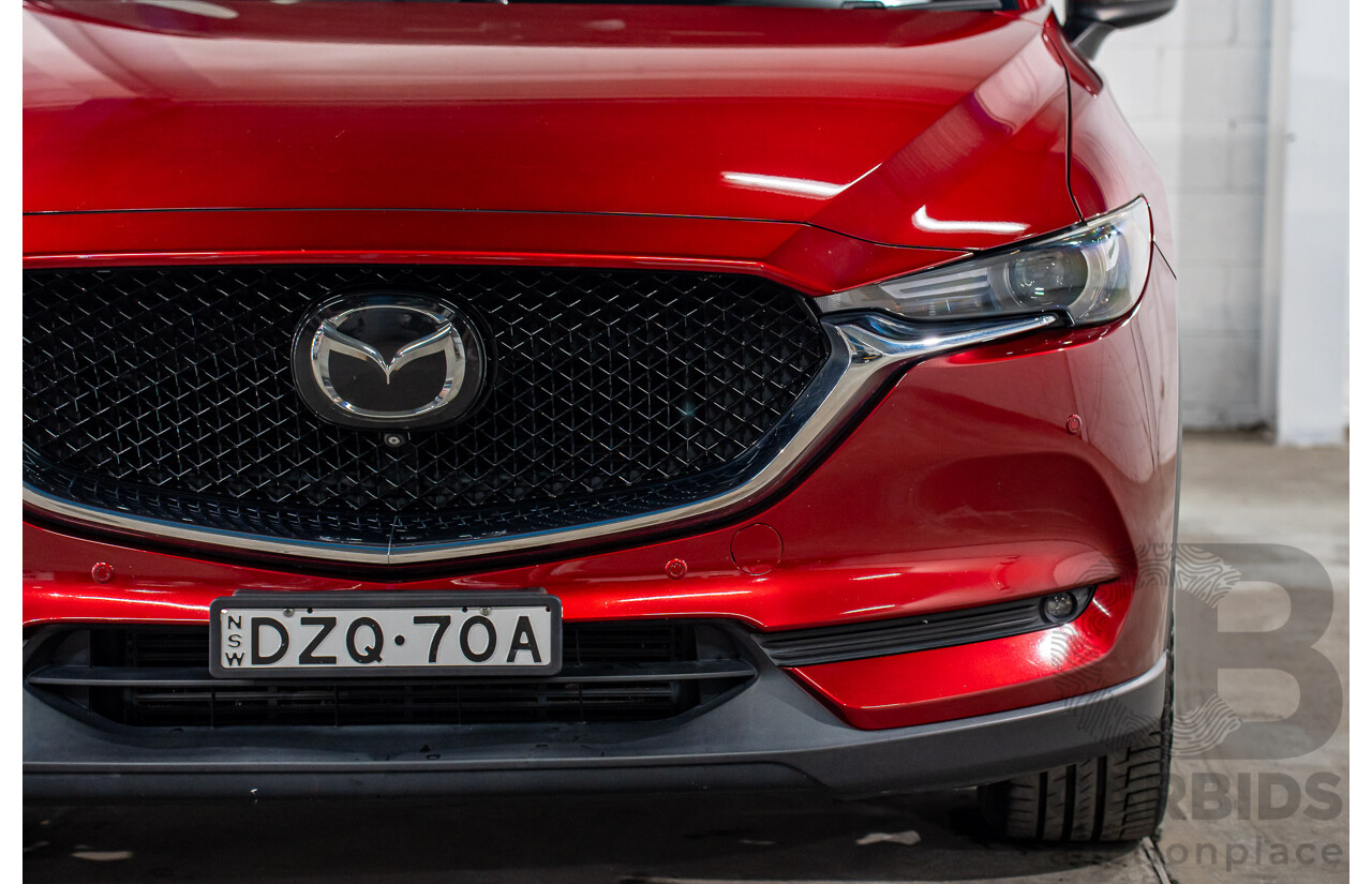 11/2018 Mazda Cx-5 Akera (AWD) MY19 (KF Series 2) 4d Wagon Soul Red Metallic Turbo Diesel 2.2L
