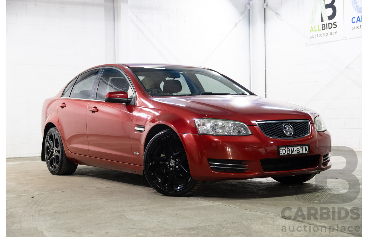 5/2012 Holden Commodore Omega VE II MY12 4d Sedan Red 3.0L
