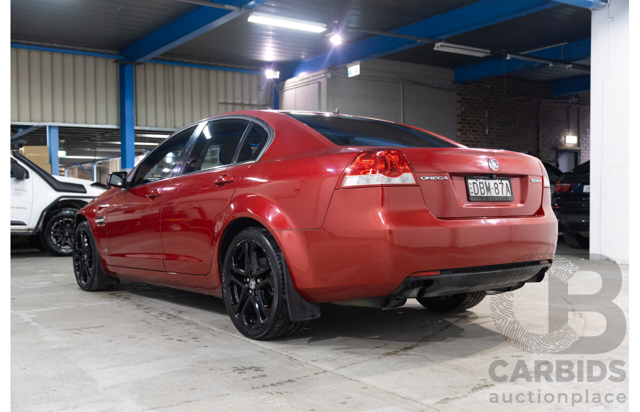 5/2012 Holden Commodore Omega VE II MY12 4d Sedan Red 3.0L