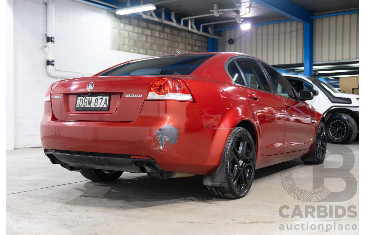 5/2012 Holden Commodore Omega VE II MY12 4d Sedan Red 3.0L