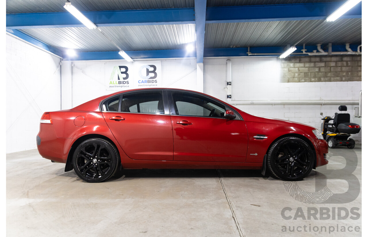 5/2012 Holden Commodore Omega VE II MY12 4d Sedan Red 3.0L