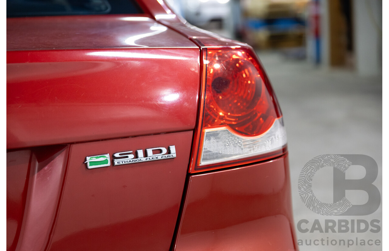 5/2012 Holden Commodore Omega VE II MY12 4d Sedan Red 3.0L