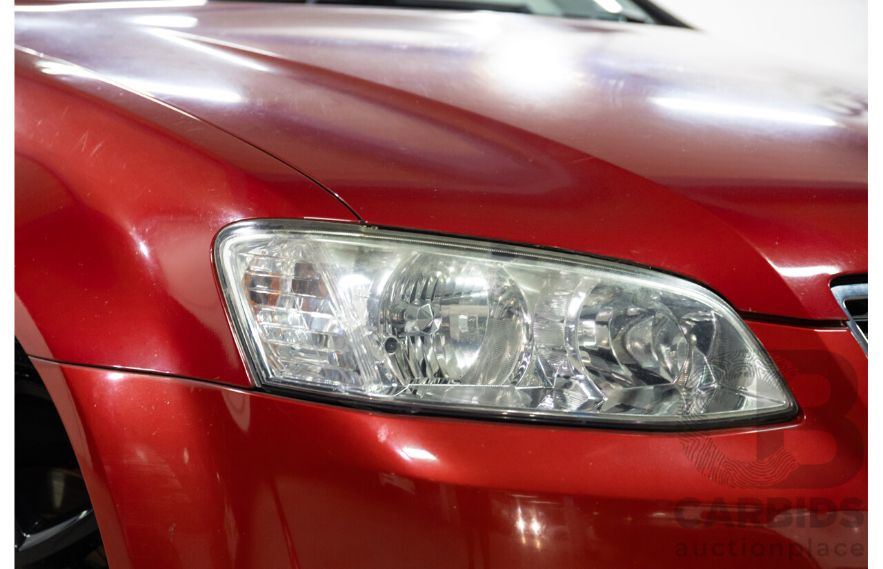 5/2012 Holden Commodore Omega VE II MY12 4d Sedan Red 3.0L