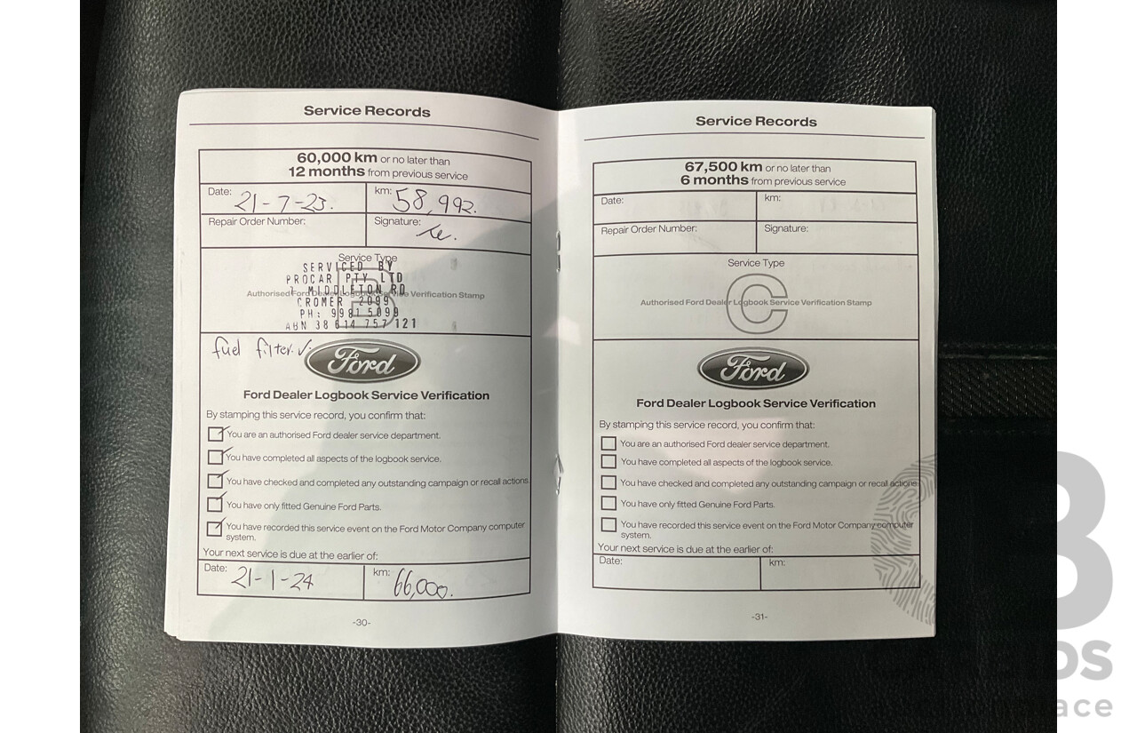 03/2021 Ford Ranger WILDTRAK 3.2 (4x4) 4x4 PX MKIII MY21.25 Double Cab P/Up Grey 3.2L