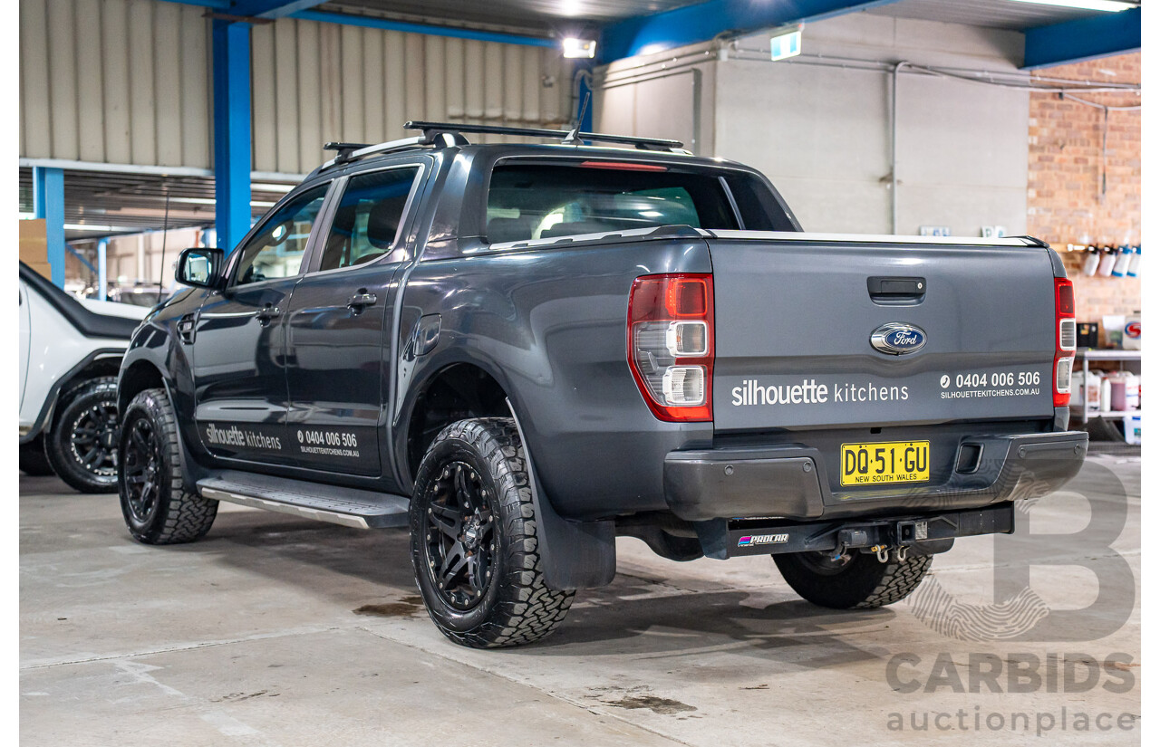 03/2021 Ford Ranger WILDTRAK 3.2 (4x4) 4x4 PX MKIII MY21.25 Double Cab P/Up Grey 3.2L
