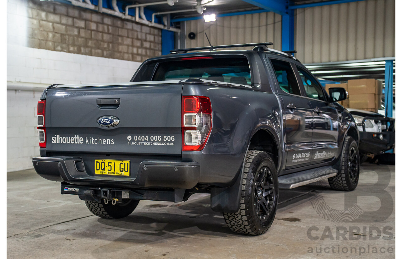 03/2021 Ford Ranger WILDTRAK 3.2 (4x4) 4x4 PX MKIII MY21.25 Double Cab P/Up Grey 3.2L