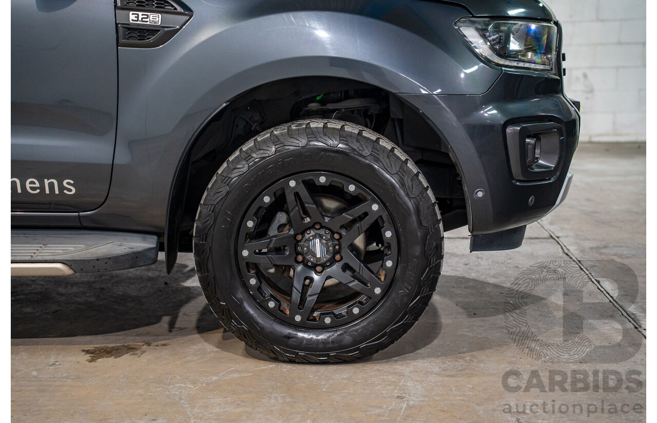 03/2021 Ford Ranger WILDTRAK 3.2 (4x4) 4x4 PX MKIII MY21.25 Double Cab P/Up Grey 3.2L