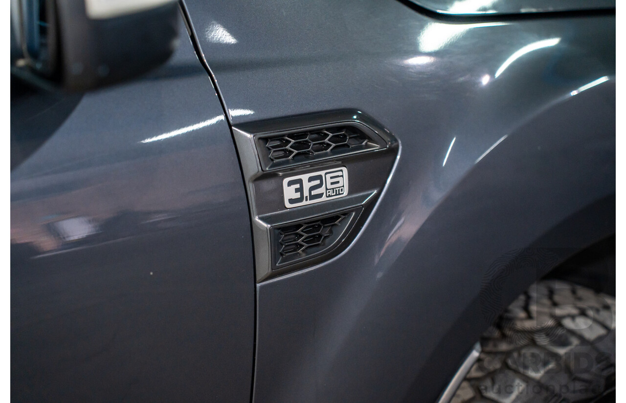 03/2021 Ford Ranger WILDTRAK 3.2 (4x4) 4x4 PX MKIII MY21.25 Double Cab P/Up Grey 3.2L