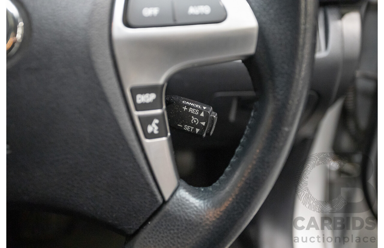 03/2013 Toyota Kluger Grande (4x4) GSU45R MY11 UPGRADE 4d Wagon Silver Metallic V6 3.0L