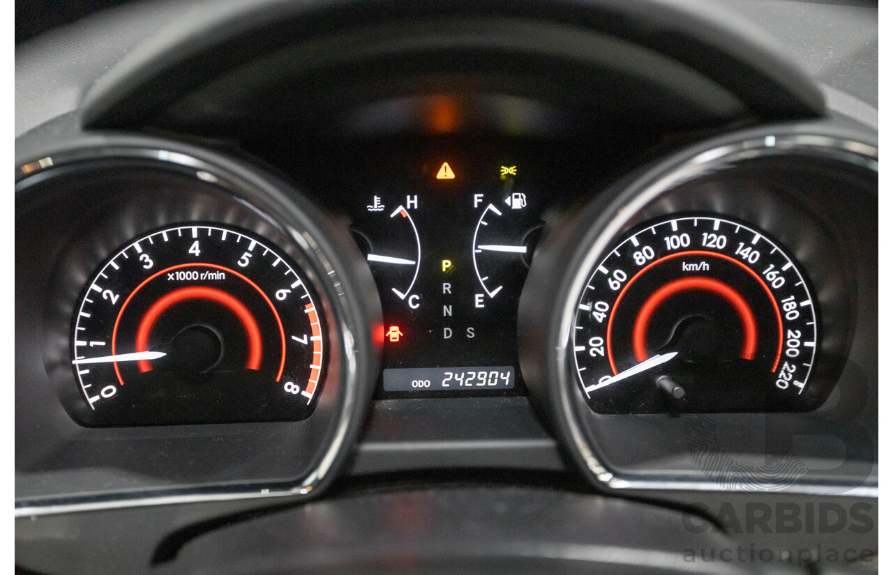 03/2013 Toyota Kluger Grande (4x4) GSU45R MY11 UPGRADE 4d Wagon Silver Metallic V6 3.0L