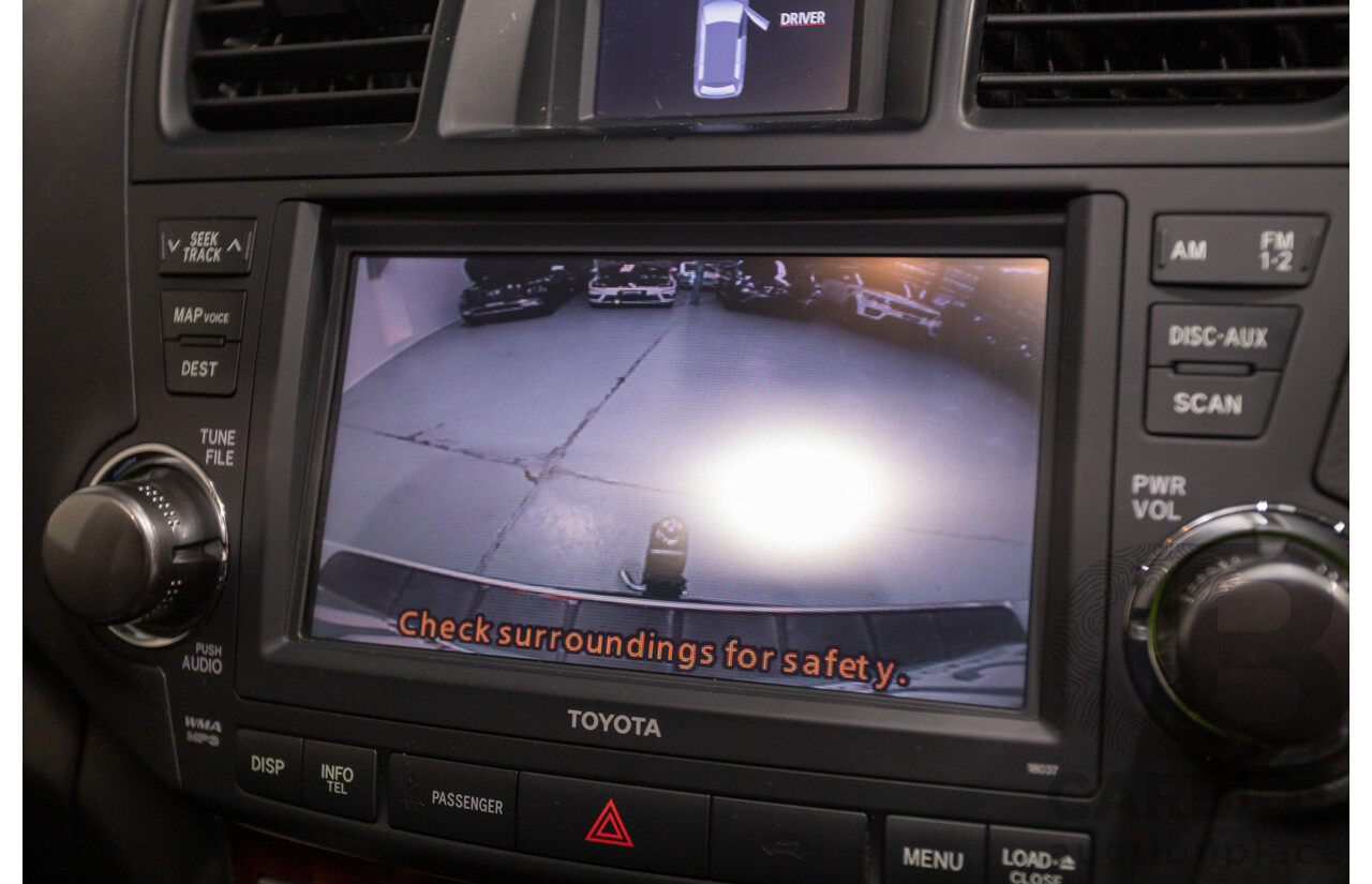03/2013 Toyota Kluger Grande (4x4) GSU45R MY11 UPGRADE 4d Wagon Silver Metallic V6 3.0L