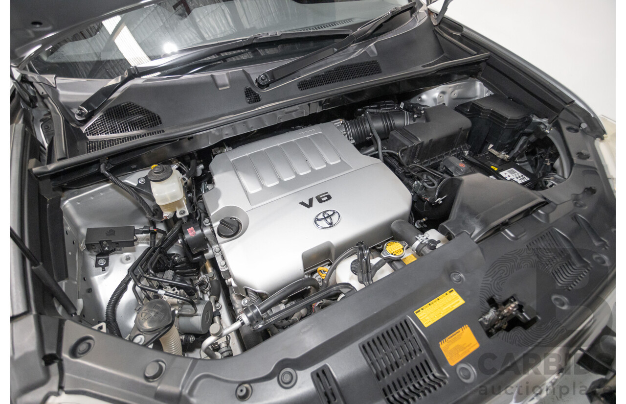 03/2013 Toyota Kluger Grande (4x4) GSU45R MY11 UPGRADE 4d Wagon Silver Metallic V6 3.0L