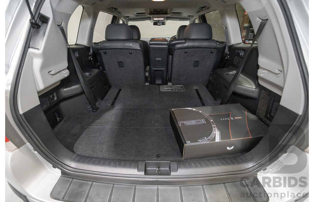 03/2013 Toyota Kluger Grande (4x4) GSU45R MY11 UPGRADE 4d Wagon Silver Metallic V6 3.0L