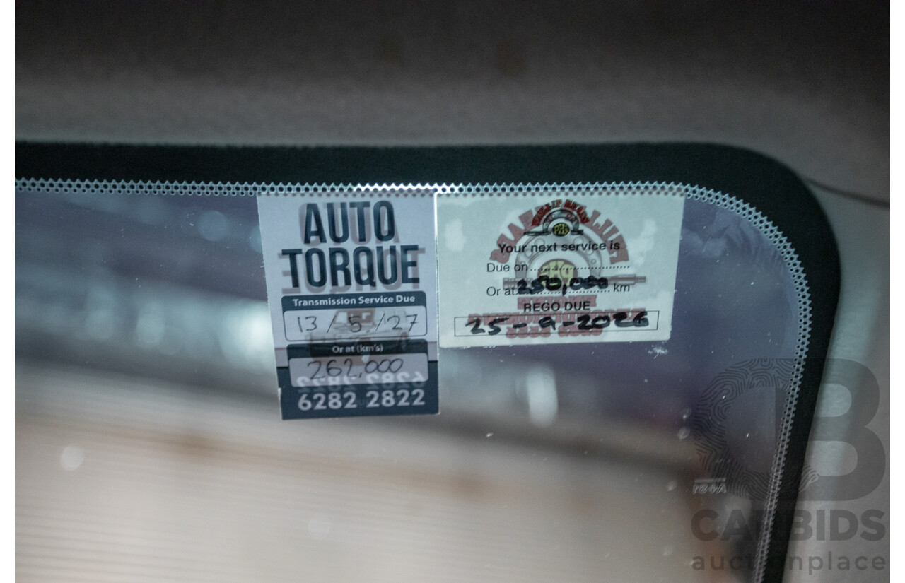 03/2013 Toyota Kluger Grande (4x4) GSU45R MY11 UPGRADE 4d Wagon Silver Metallic V6 3.0L