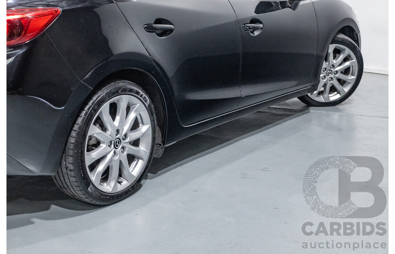 1/2014 Mazda Mazda3 SP25 GT BM 5d Hatchback Black 2.5L