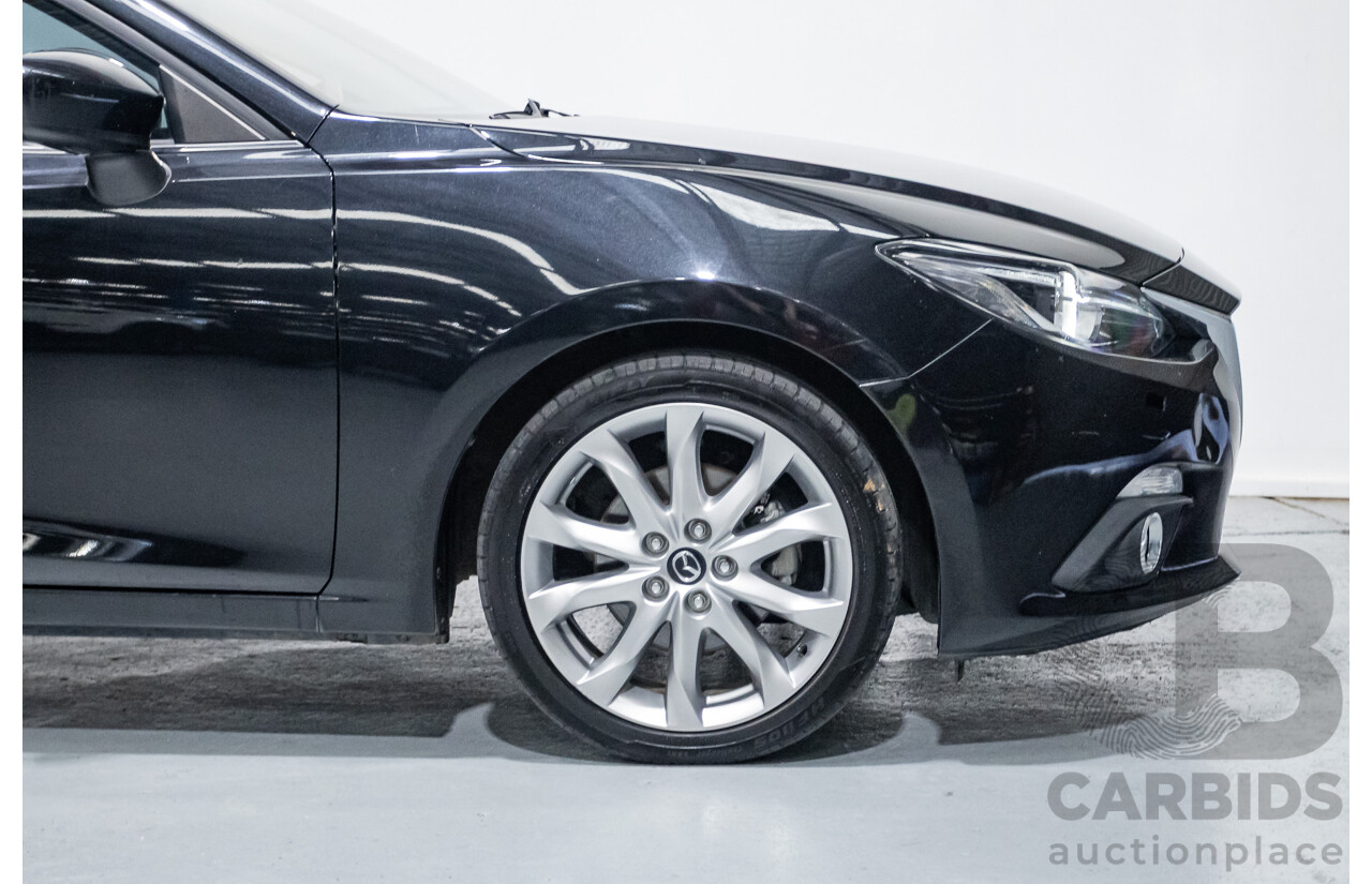 1/2014 Mazda Mazda3 SP25 GT BM 5d Hatchback Black 2.5L