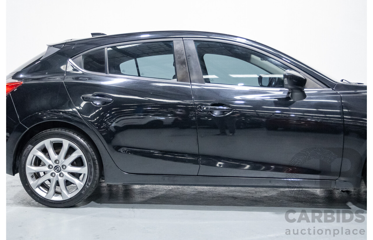 1/2014 Mazda Mazda3 SP25 GT BM 5d Hatchback Black 2.5L