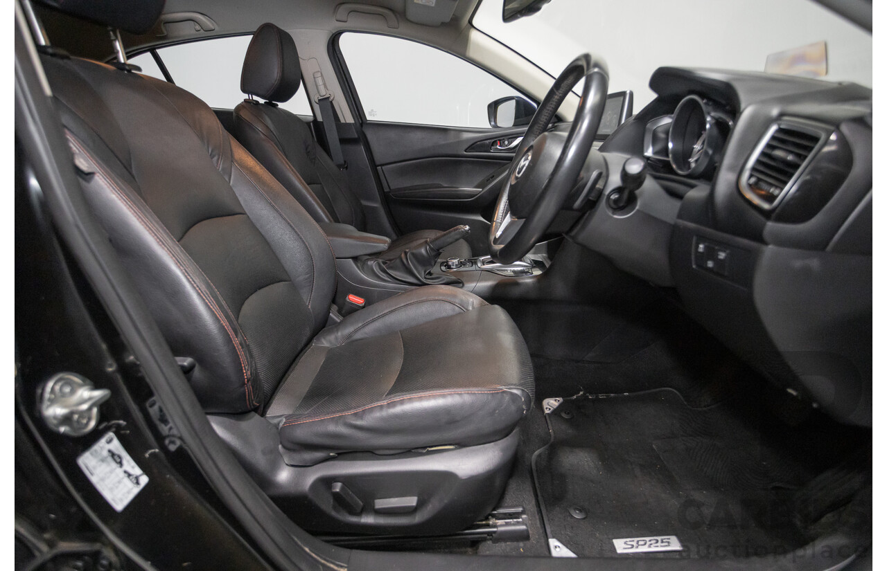 1/2014 Mazda Mazda3 SP25 GT BM 5d Hatchback Black 2.5L