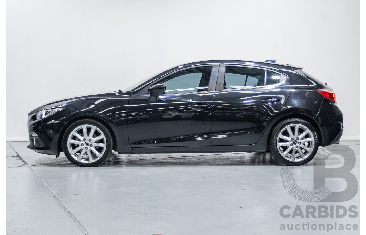1/2014 Mazda Mazda3 SP25 GT BM 5d Hatchback Black 2.5L