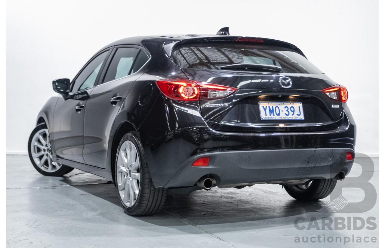 1/2014 Mazda Mazda3 SP25 GT BM 5d Hatchback Black 2.5L