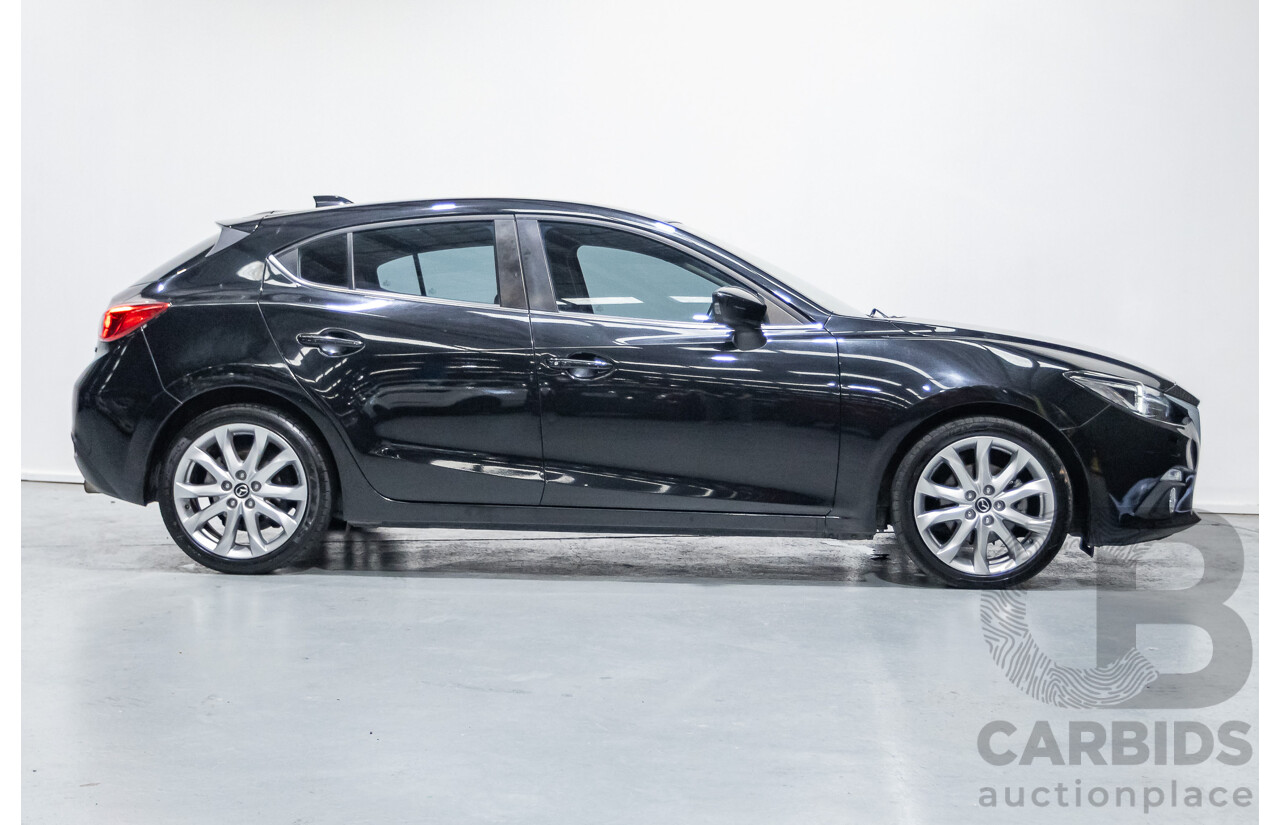 1/2014 Mazda Mazda3 SP25 GT BM 5d Hatchback Black 2.5L